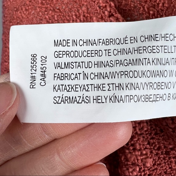 Like NEW-Somedays Lovin, V-neck Sweater, Long Back/Crop Front, See-Thru, XS - Picture 15 of 16